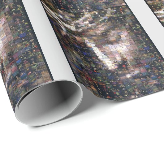 Jesus' Face Agrainofmustardseed.com  Geschenkpapier (Rolleneckpunkt)