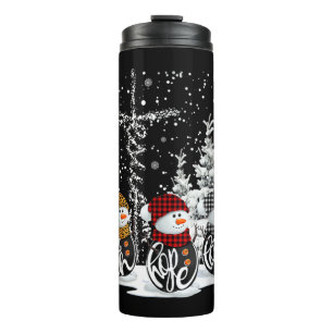 Jesus Faith Hope Liebe Snowman Funny Xmas für Chri Thermosbecher