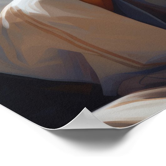 Jesus Faith Poster (Ecke)