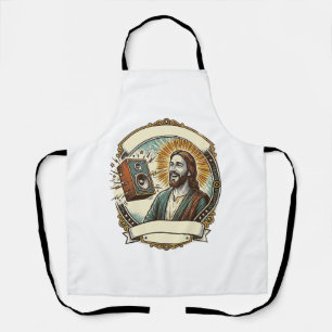 Jesus fakes Lachen Lauter Club Kann Party Humo nic Schürze