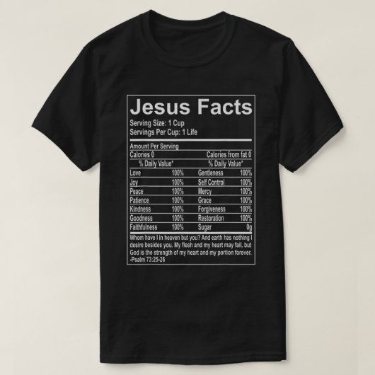 Jesus Fakten Religiöse Studien Katholizismus T-Shirt (Design vorne)