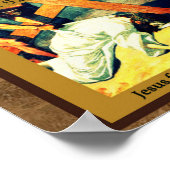 Jesus fällt das Poster der zweiten Station 7 (Ecke)