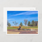 Jesus fällt zum dritten Mal Postkarte (Vorne/Hinten)