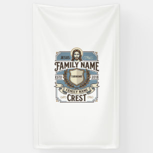 Jesus Familienname Wappen Jesus Familienname Wappe Banner