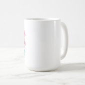 Jesus Fan mit Flamingo-Kaffeetasse Kaffeetasse (VorderseiteRechts)