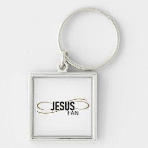 Jesus Fan mit wirbelndem Schlüsselanhänger