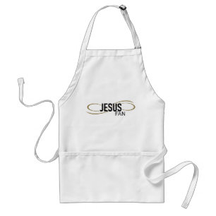 Jesus Fan mit wirbelnder Schürze