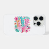 Jesus Fan und Flamingo iPhone-Hülle  iPhone Hülle (Rückseite (Horizontal))