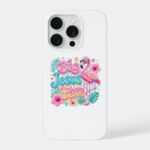Jesus Fan und Flamingo iPhone-Hülle iPhone 15 Pro Hülle