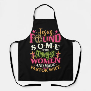 Jesus fand einige der stärksten Frauen und Pastore Schürze