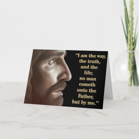 JESUS FEIERTAGSKARTE (Vorderseite)