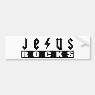 Jesus-Felsen Autoaufkleber
