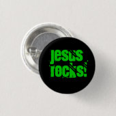 Jesus-Felsen! Button (Vorne & Hinten)