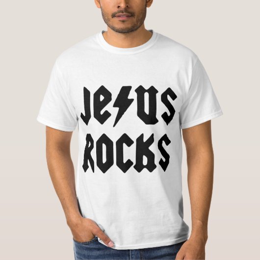 Jesus-Felsen T-Shirt (Vorderseite)