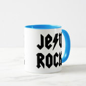 Jesus-Felsen Tasse (VorderseiteRechts)