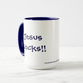 Jesus-Felsen, Tasse (Vorderseite Links)