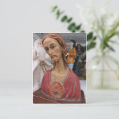 Jesus Figurine Postkarte (Stehend Vorderseite)