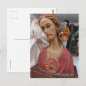 Jesus Figurine Postkarte (Vorne/Hinten)
