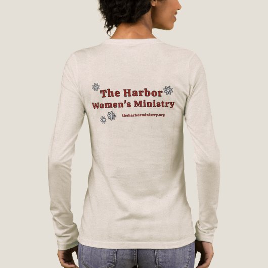 Jesus Fills My Cup Tri-Blend Shirt (Rückseite)