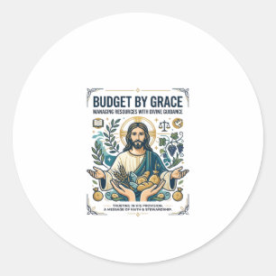 Jesus Financial Peace Schuldenfreie Reise Shirt Ch Runder Aufkleber