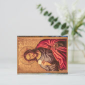 Jesus Fine Art Postkarte (Stehend Vorderseite)