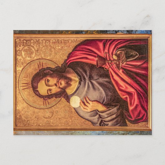 Jesus Fine Art Postkarte (Vorderseite)