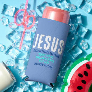 "JESUS fing an zu predigen." 04.17 - Weihnachten Selters Dosenkühler