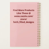 Jesus fing an zu predigen - Bibel Verse Elegant Planer (Rückseite)