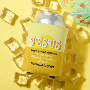 Jesus fing an zu predigen. Matthew 4:17 Lemonade Dosenkühler