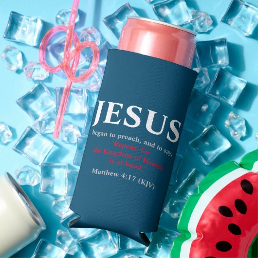 Jesus fing an zu predigen. Matthew 4:17 Selters Dosenkühler (In Situ Sommer)