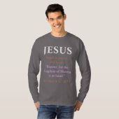 JESUS fing an zu predigen: Umkehren. Kupfer und we T-Shirt (Vorne ganz)