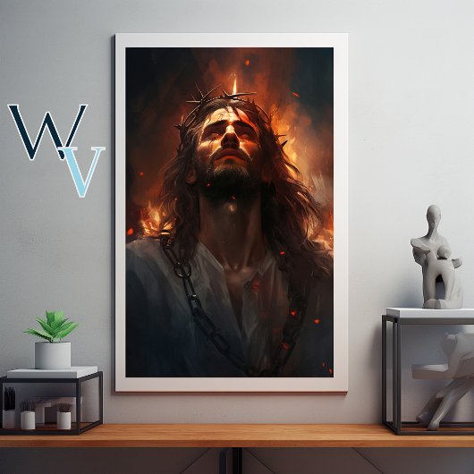 Jesus Fire Poster