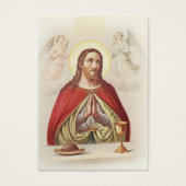 Jesus First Communitylic Catholic Remembrance Card (Vorderseite)