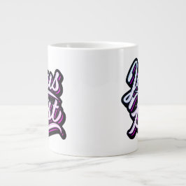 Jesus First Pinks and Purples Jumbo-Tasse