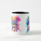Jesus First Tasse (Zentrum)