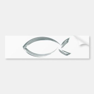 Jesus Fisch Autoaufkleber