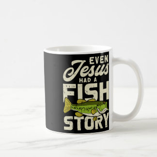 Jesus-Fisch-Geschichte-Fischer-Gott-Christus-Fisch Kaffeetasse