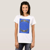 JESUS-Fisch-optische Täuschung T-Shirt (Vorne ganz)