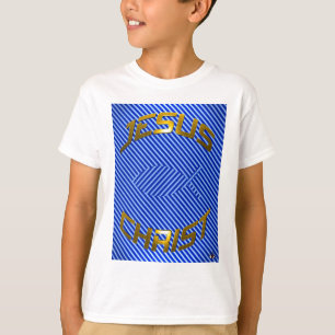 JESUS-Fisch-optische Täuschung T-Shirt