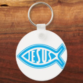 Jesus-Fisch Schlüsselanhänger (Vorderseite)