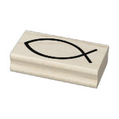 Jesus-Fisch-Symbol Gummistempel (Stempel)