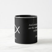 Jesus-Fisch-Symbol Tasse (Zentrum)