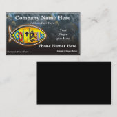 Jesus-Fisch-Visitenkarte Visitenkarte (Vorne/Hinten)