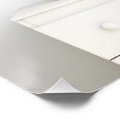 Jesus Fischer farbige Fische Kinderzimmer Poster (Ecke)