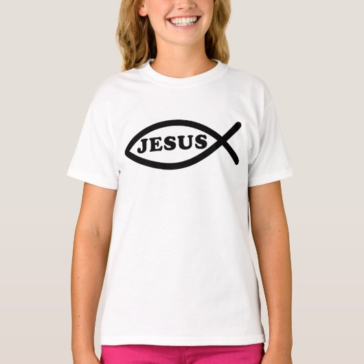 Jesus Fish 2 T-Shirt (Vorderseite)