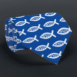 Jesus Fish Christlich ichthys Symbol Neck Tie Krawatte<br><div class="desc">Jesus Fish Christlich ichthys Symbol Bandana ist eine Darstellung eines Fisches,  der in der Antike als heidnischer Fruchtbarkeitstalisman oder Amulett oder als Christliches Symbol für Jesus Christus Sohn des Erretters benutzt wird.</div>