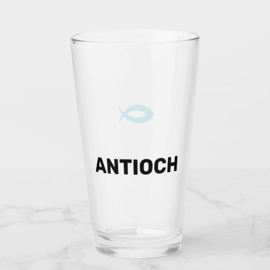 JESUS FISH GLAS (Rückseite)