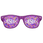 JESUS FISH ICHTHYS CELEBRATION PARTY GLASSEN PARTYBRILLE (Vorderseite)