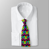 JESUS FISH ICHTHYS CHRIST RAINBOW KRAWATTE (Gebunden)