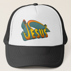 Jesus Fish Nail Truckerkappe